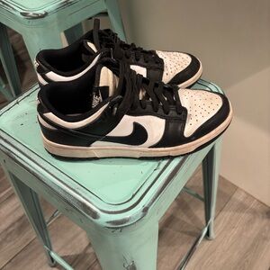 Nike Black and White Dunks